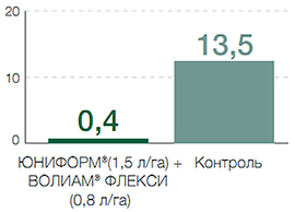 Пораженность антракнозом