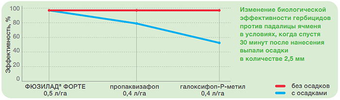Превосходная дождеустойчивость