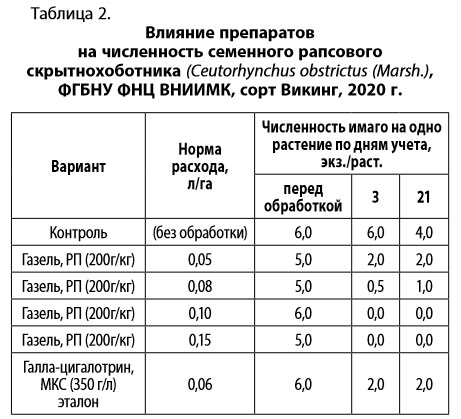 Таблица 2